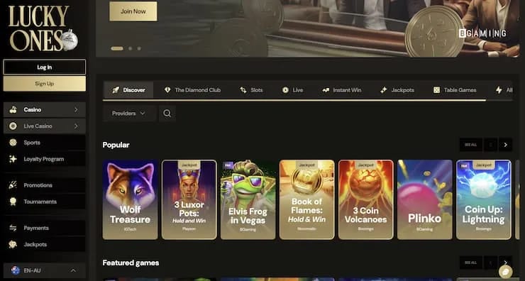 Lucky Ones Casino Canada brand explained.